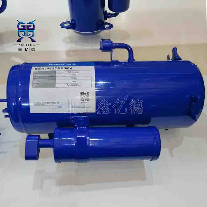 海立R134变频压缩机BBH356SDPB5MA_8KW_220V新能源电池热管理压缩机